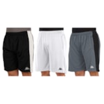 Kit 3 Bermudas Kappa Masculina