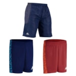 Kit 3 Bermudas Kappa Treino Masculina