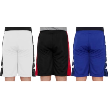 Kit 3 Bermudas Kappa Ximenes Masculina