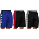 Kit 3 Bermudas Kappa Ximenes Masculina