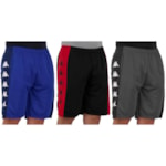 Kit 3 Bermudas Kappa Ximenes Masculina