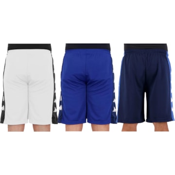 Kit 3 Bermudas Kappa Ximenes Masculina