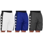 Kit 3 Bermudas Kappa Ximenes Masculina