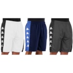 Kit 3 Bermudas Kappa Ximenes Masculina