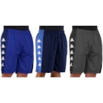 Kit 3 Bermudas Kappa Ximenes Masculina