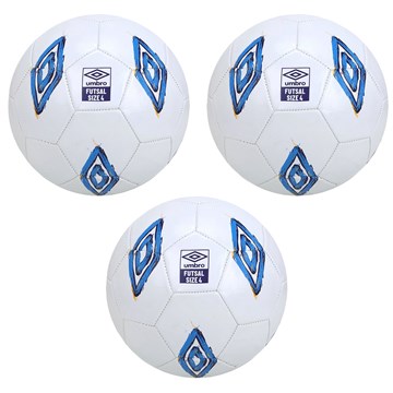 Kit 3 Bolas Futsal Umbro Striker