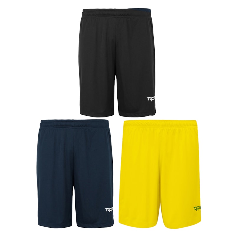 Kit 3 Calções Topper Fut Classic Masculino