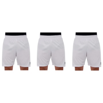 Kit 3 Calções Umbro TWR Aria Masculino