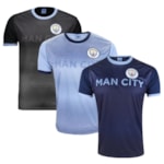 Kit 3 Camisas Manchester City Philips Masculina