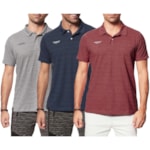 Kit 3 Camisas Polo Topper Ultra Strike Masculino