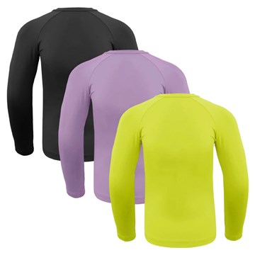 Kit 3 Camisas Térmicas Selene Proteção UV50+ Infantil