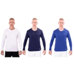 Kit 3 Camisas Térmicas Selene Proteção UV50+ Masculina