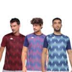 Kit 3 Camisetas Kappa Heaton Masculino