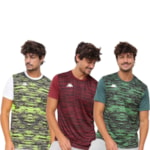 Kit 3 Camisetas Kappa Jenner 2.0 Masculino