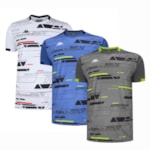 Kit 3 Camisetas Kappa Sport Masculina