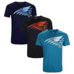 Kit 3 Camisetas Penalty Multiflag Masculina