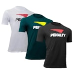 Kit 3 Camisetas Penalty Raiz Logo Retrô Masculina