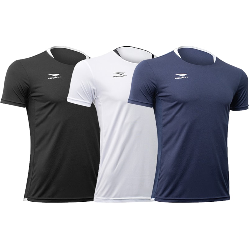 Kit 3 Camisetas Penalty Título Masculino