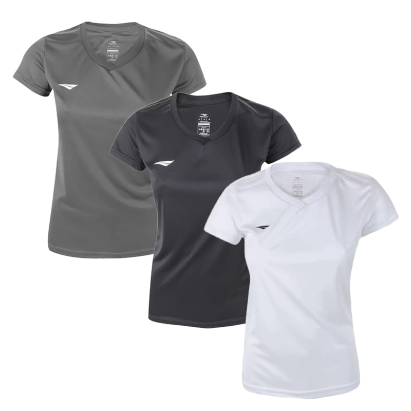 Kit 3 Camisetas Penalty X Feminino Kit 3 Camisetas Penalty X Feminino