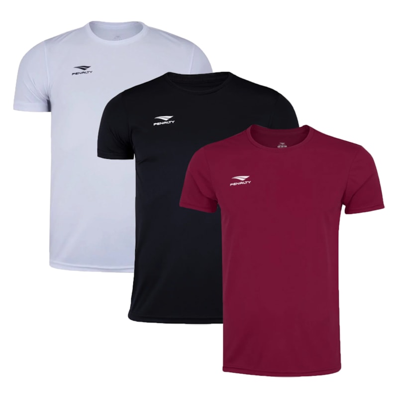 Kit 3 Camisetas Penalty X Masculino