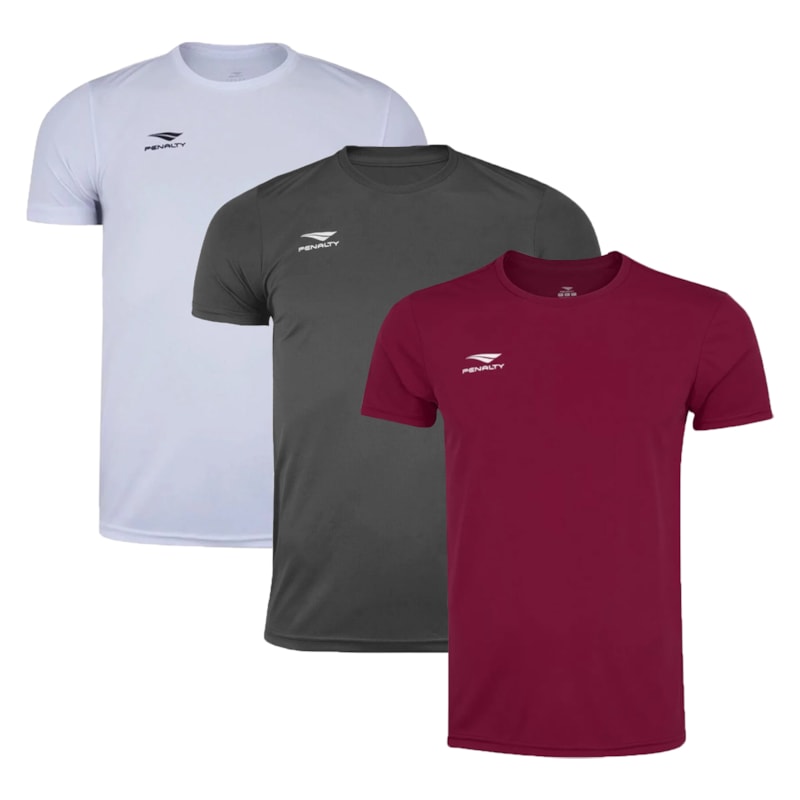 Kit 3 Camisetas Penalty X Masculino