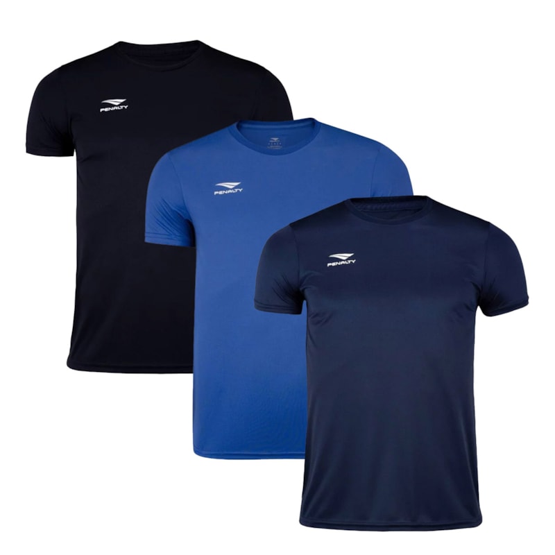 Kit 3 Camisetas Penalty X Masculino