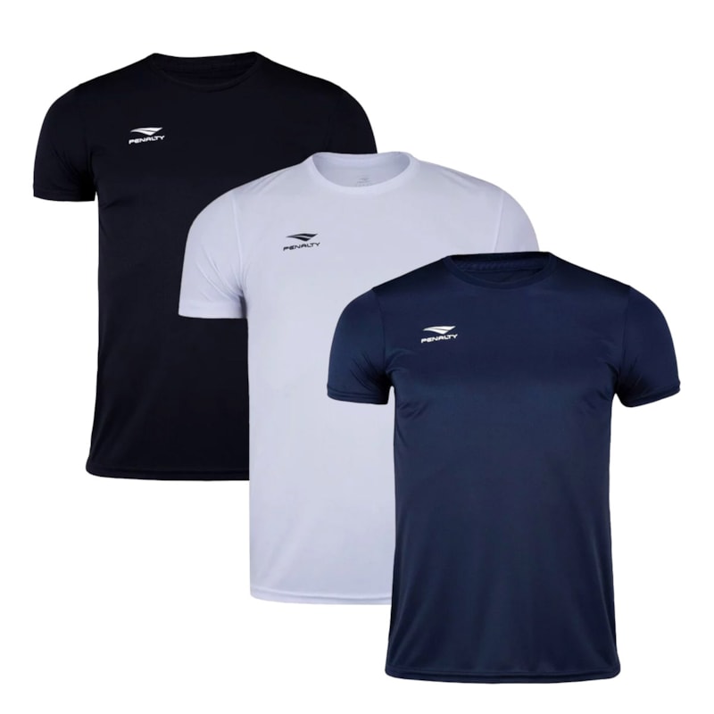 Kit 3 Camisetas Penalty X Masculino Kit 3 Camisetas Penalty X Masculino