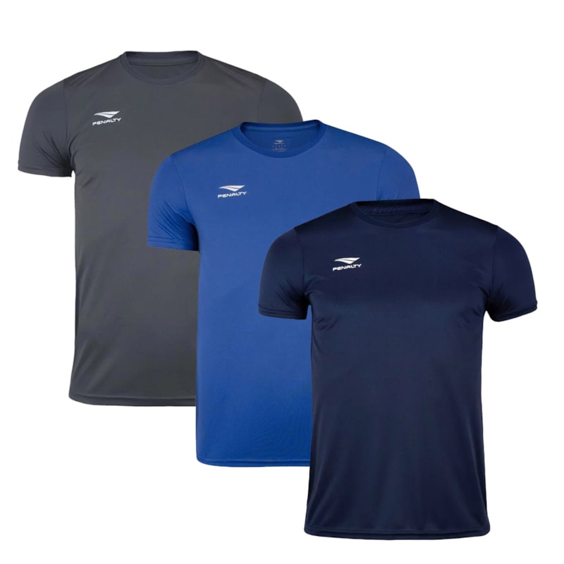 Kit 3 Camisetas Penalty X Masculino Kit 3 Camisetas Penalty X Masculino