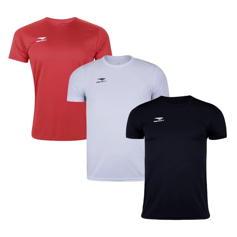 Kit 3 Camisetas Penalty X Masculino Kit 3 Camisetas Penalty X Masculino