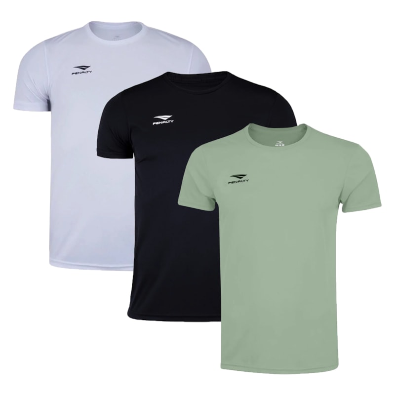 Kit 3 Camisetas Penalty X Plus Size Masculina