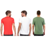 Kit 3 Camisetas Puma Active Small Logo Masculina