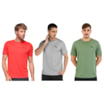 Kit 3 Camisetas Puma Active Small Logo Masculina