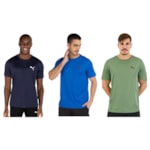 Kit 3 Camisetas Puma Active Small Logo Masculina