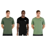 Kit 3 Camisetas Puma Active Small Logo Masculina