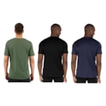 Kit 3 Camisetas Puma Active Small Logo Masculina