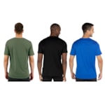 Kit 3 Camisetas Puma Active Small Logo Masculina