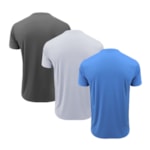 Kit 3 Camisetas Topper Faster Masculina