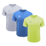 Kit 3 Camisetas Topper Faster Masculina