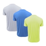 Kit 3 Camisetas Topper Faster Masculina