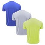 Kit 3 Camisetas Topper Faster Masculina