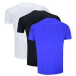 Kit 3 Camisetas Topper Fut Classic Plus Size Maculina