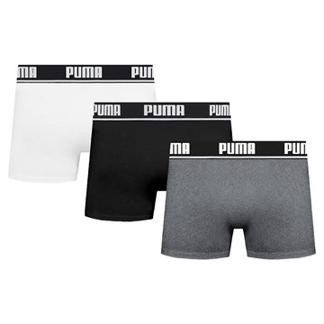 Kit 3 Cuecas Boxer Puma Cotton Masculina