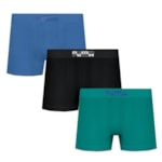 Kit 3 Cuecas Boxer Puma Sem Costura Infantil