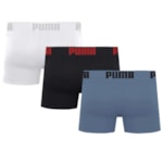 Kit 3 Cuecas Boxer Puma Sem Costura Masculina