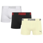 Kit 3 Cuecas Boxer Puma Sem Costura Masculina