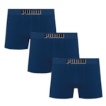 Kit 3 Cuecas Boxer Puma Sem Costura Masculina