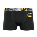 Kit 3 Cuecas Boxer Selene Batman Infantil - Preto