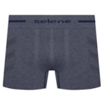 Kit 3 Cuecas Boxer Selene Sem Costura Mescla Masculino