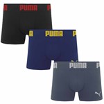 Kit 3 Cuecas Puma Boxer Sem Costura