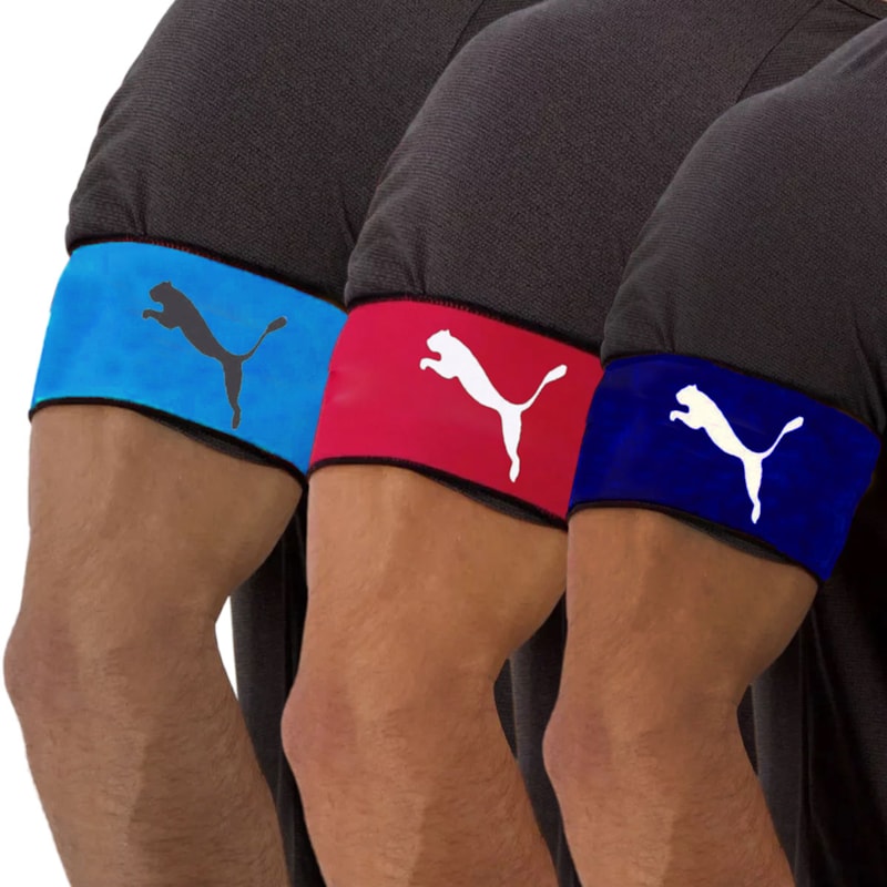 Kit 3 Faixas de Capitão Puma Armbands